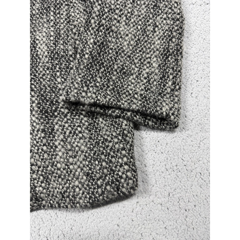 Eileen‎ Fisher Coat Womens Small Gray Wool Tweed Button Front Lined Mid Winter - Picture 2 of 9